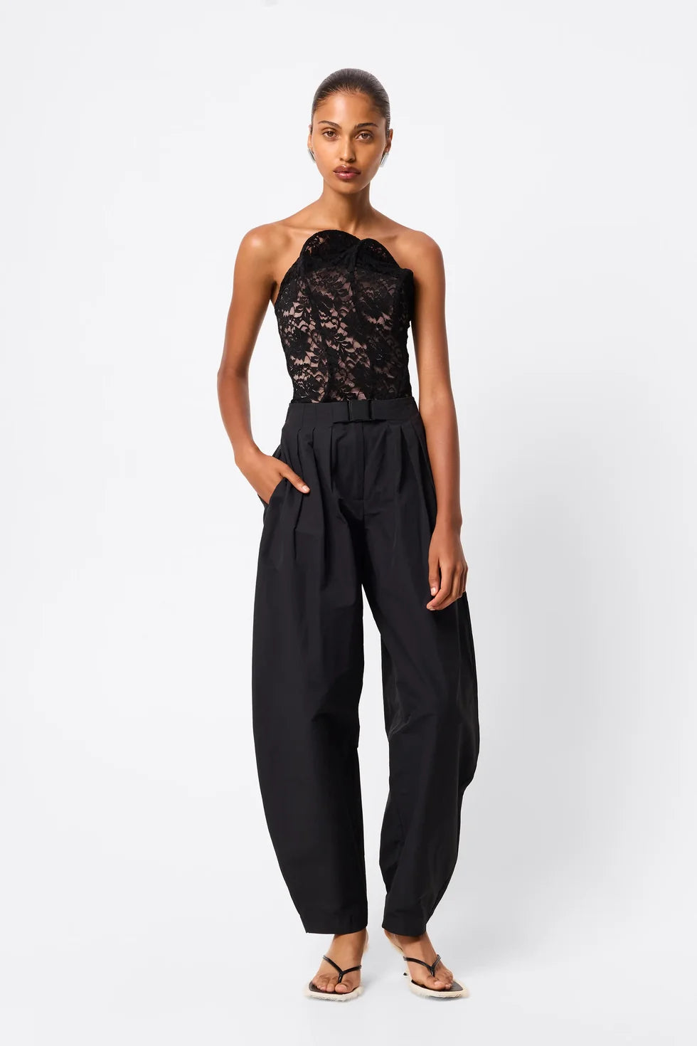 MOSSMAN - COVE PANT - BLACK