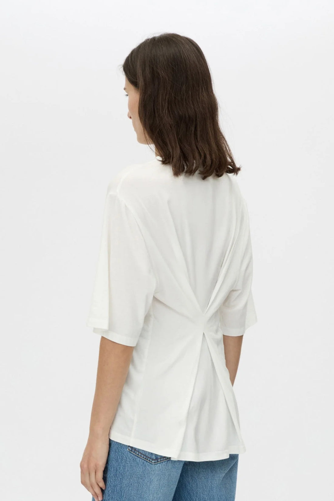 Camilla and Marc - Felton Draped Tee - White