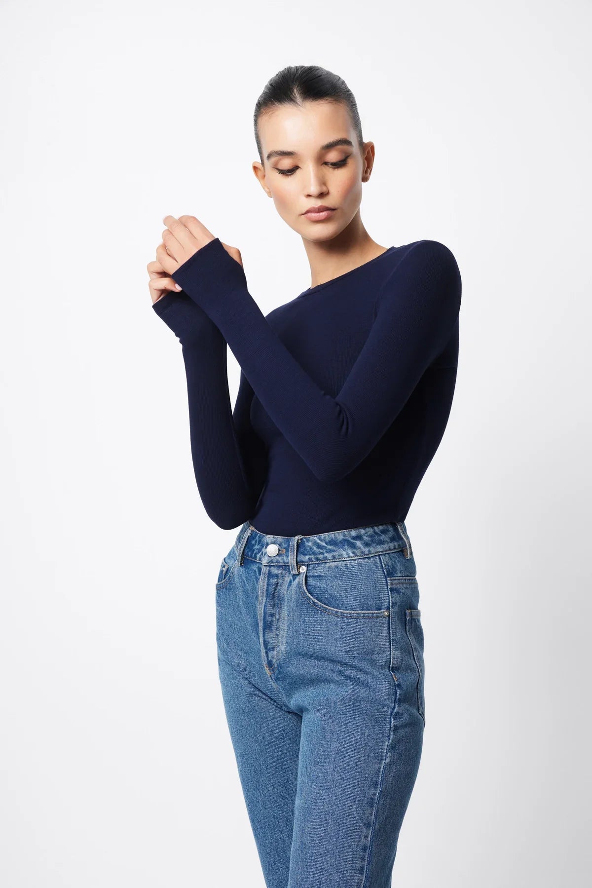 Mossman - Camden Top - Navy