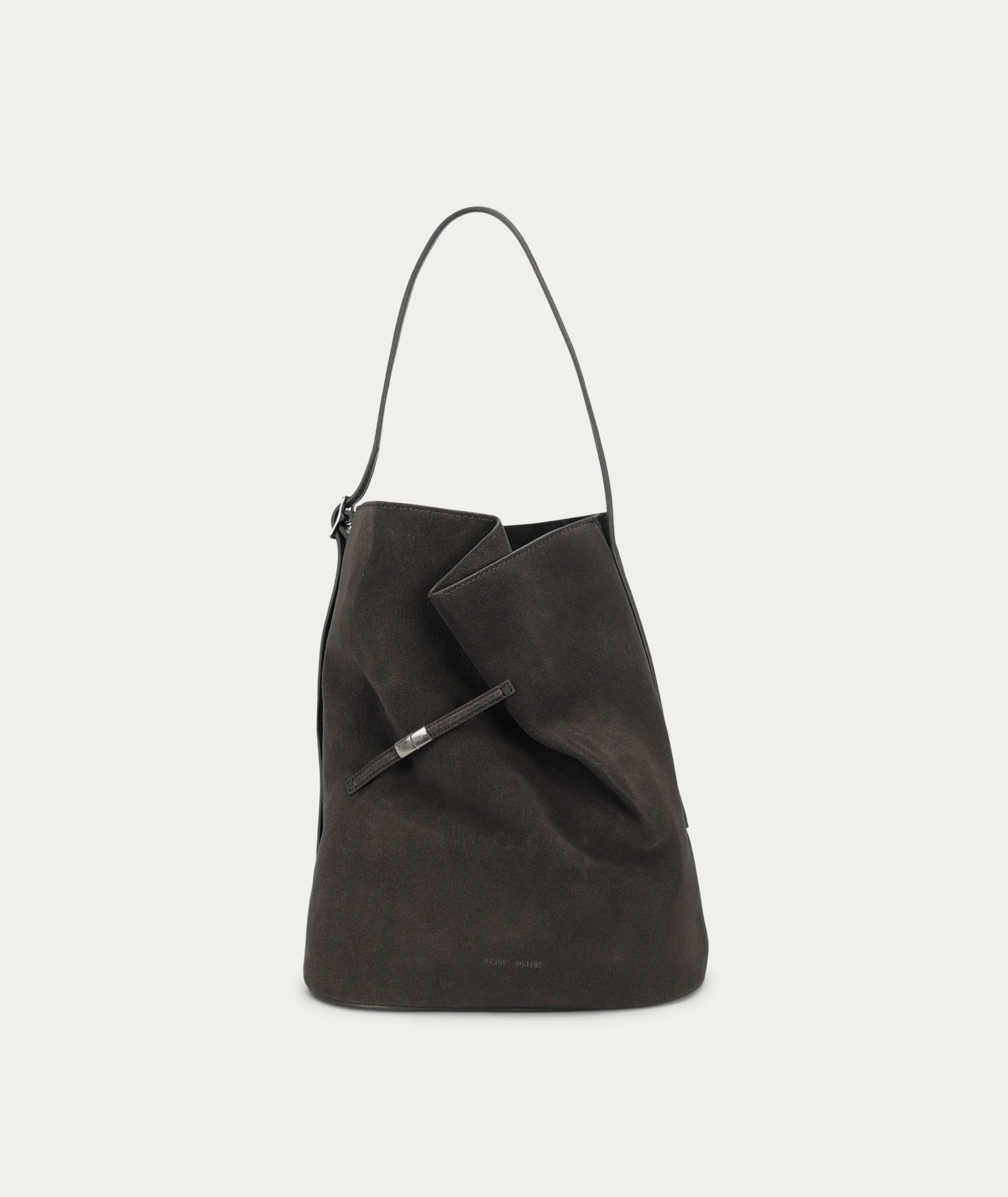 Deadly Ponies - Clippity Tote- Asphalt Suede