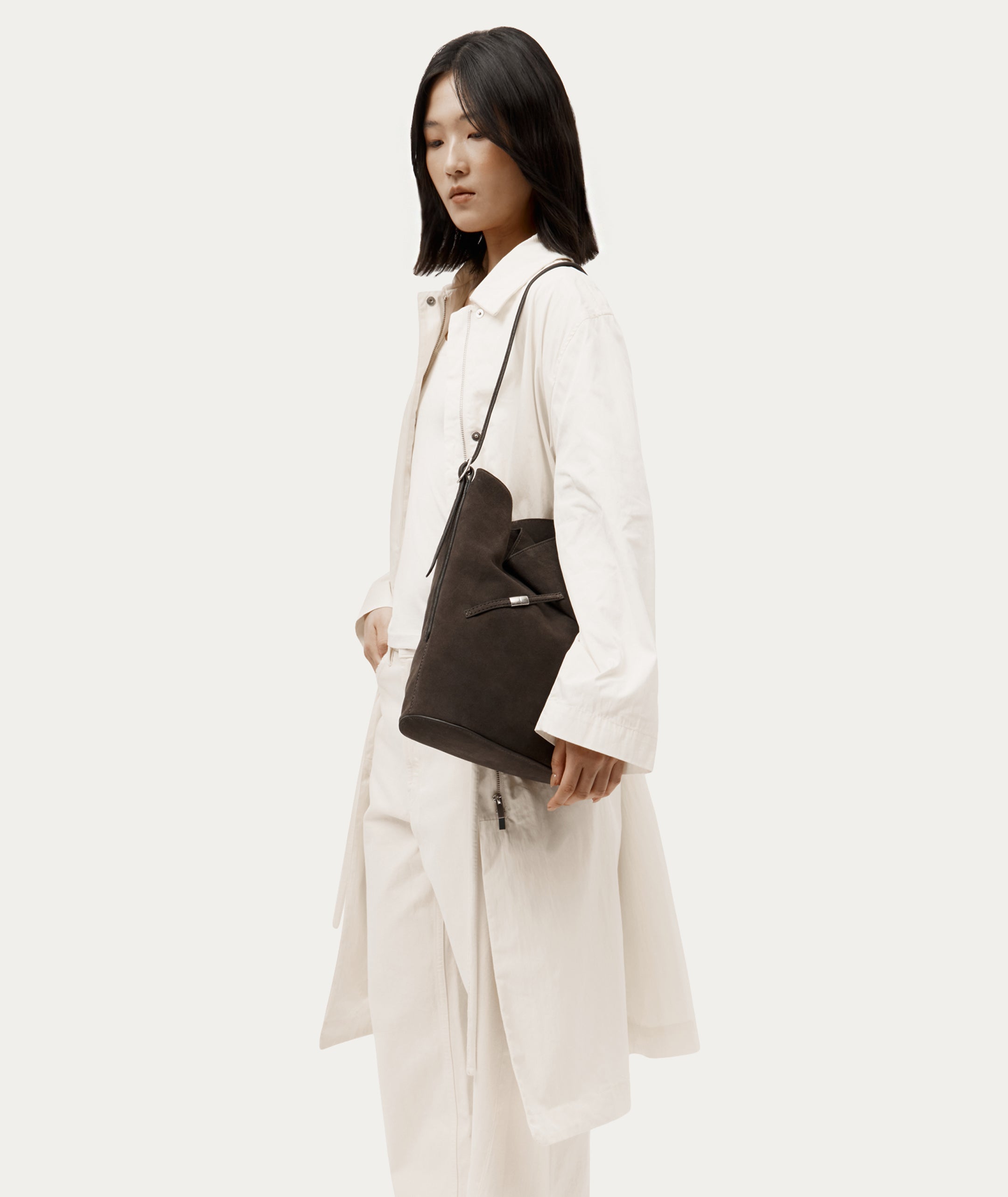 Deadly Ponies - Clippity Tote- Asphalt Suede