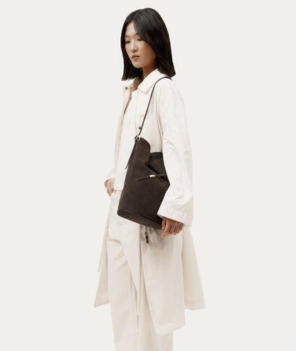 Deadly Ponies - Clippity Tote- Asphalt Suede