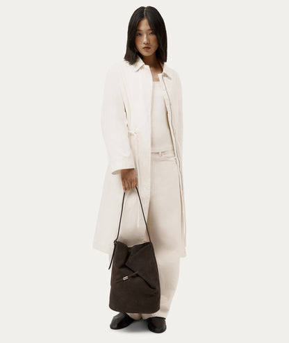 Deadly Ponies - Clippity Tote- Asphalt Suede