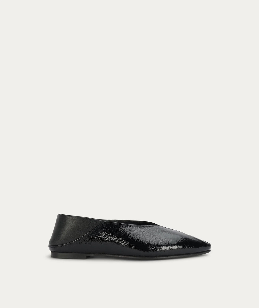 Deadly Ponies - Epona Flat - Black Patent