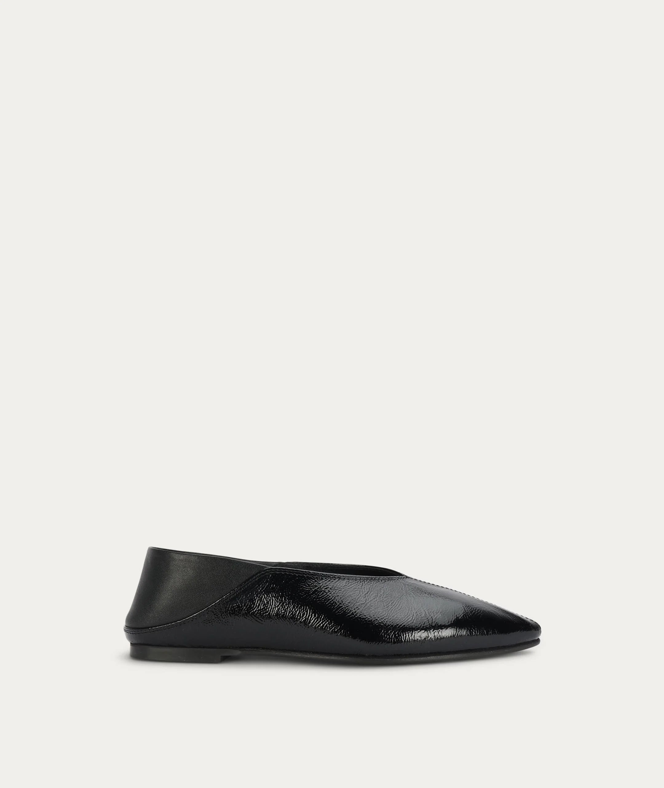Deadly Ponies - Epona Flat - Black Patent