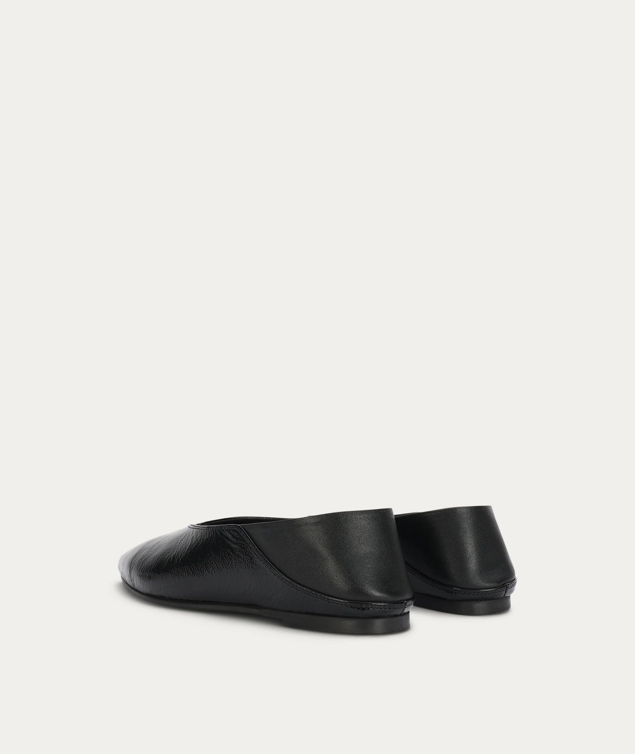 Deadly Ponies - Epona Flat - Black Patent