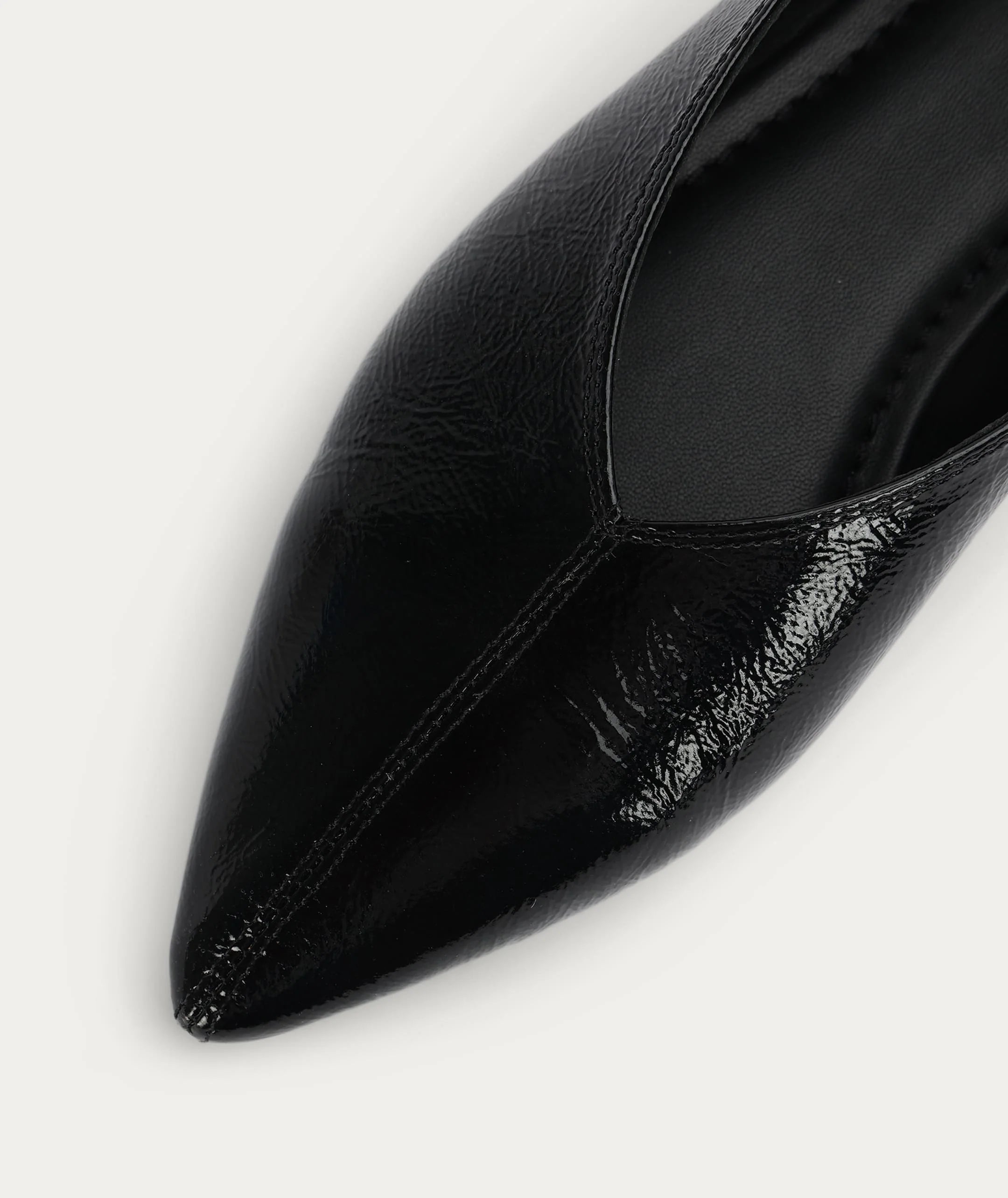 Deadly Ponies - Epona Flat - Black Patent