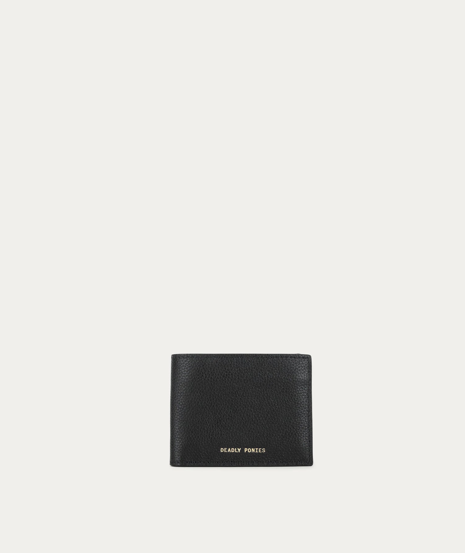 Deadly Ponies - Unisex Flip Wallet - Black