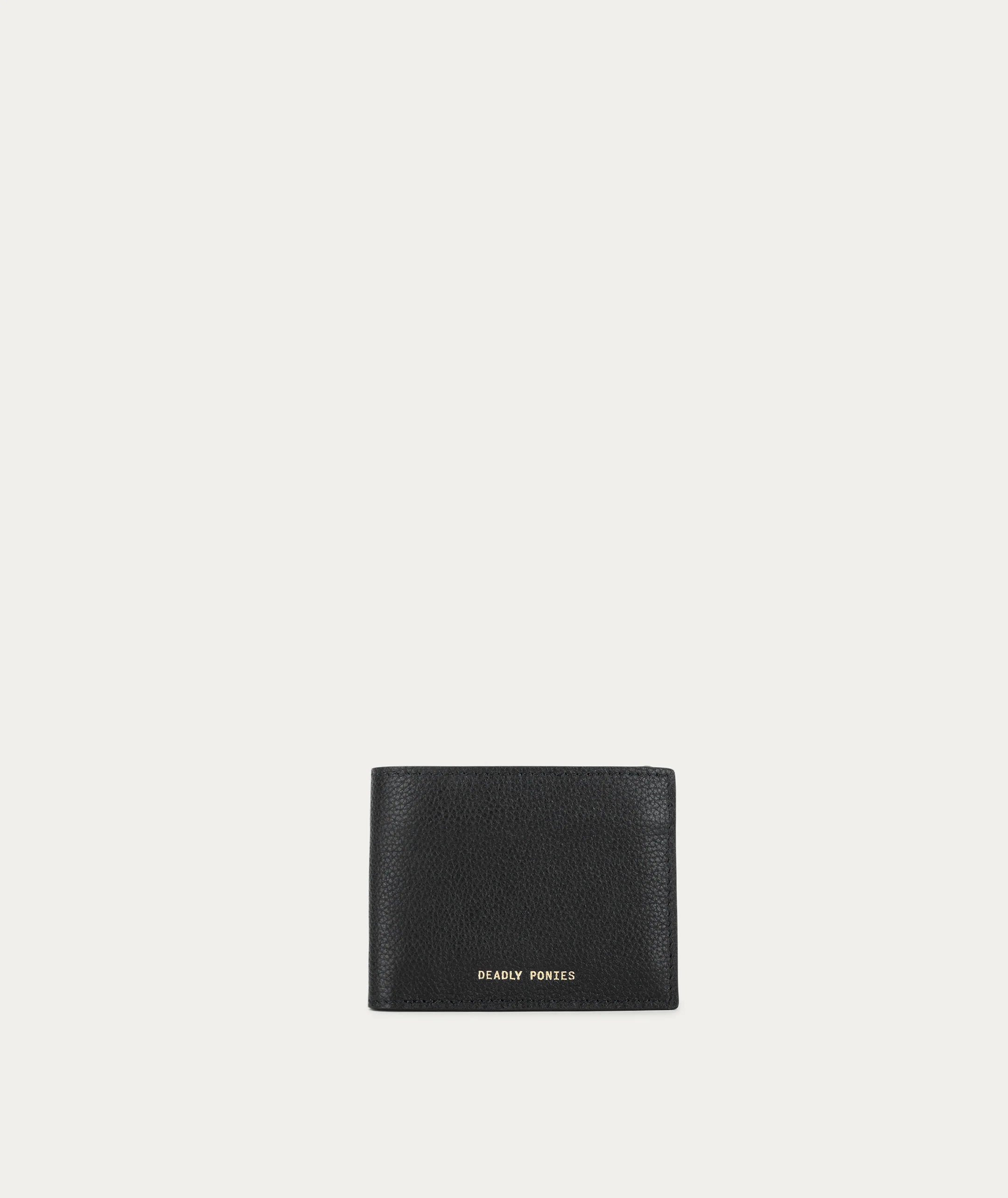 Deadly Ponies - Unisex Flip Wallet - Black