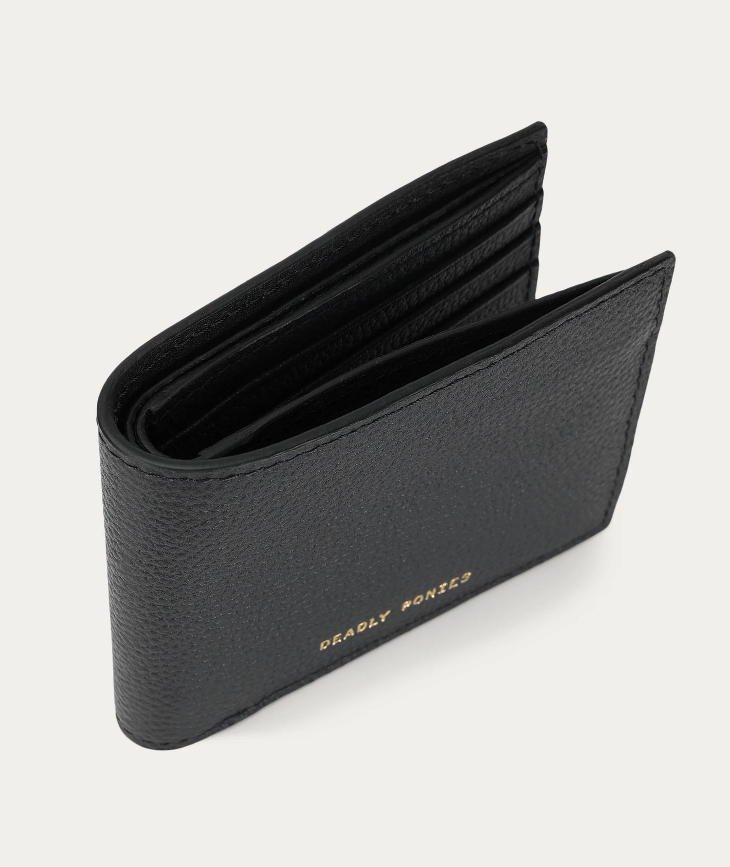 Deadly Ponies - Unisex Flip Wallet - Black