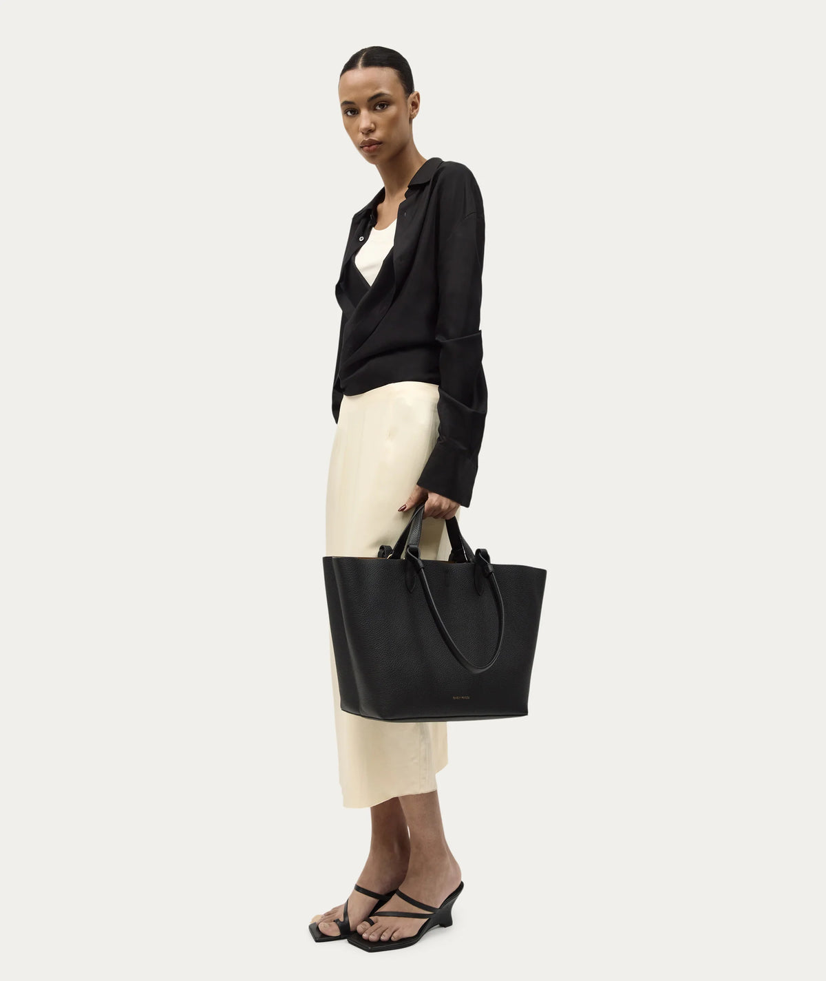 DEADLY PONIES - LARGE BANDIT TOTE - BLACK