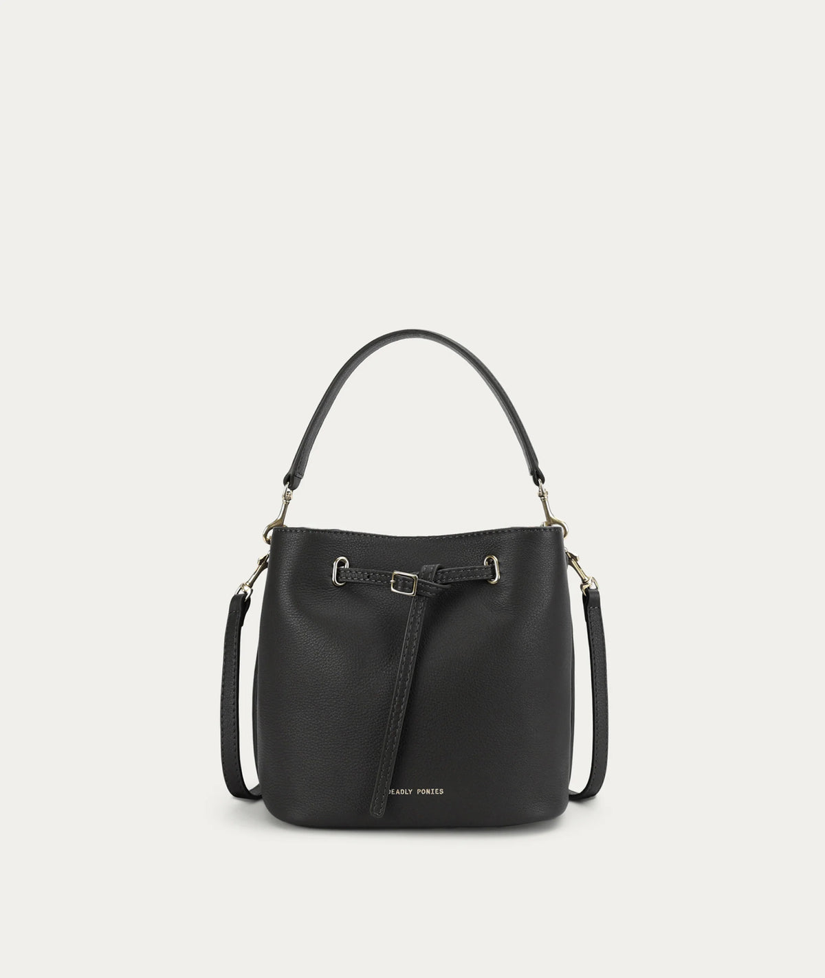 DEADLY PONIES - PENNY BAG - BLACK