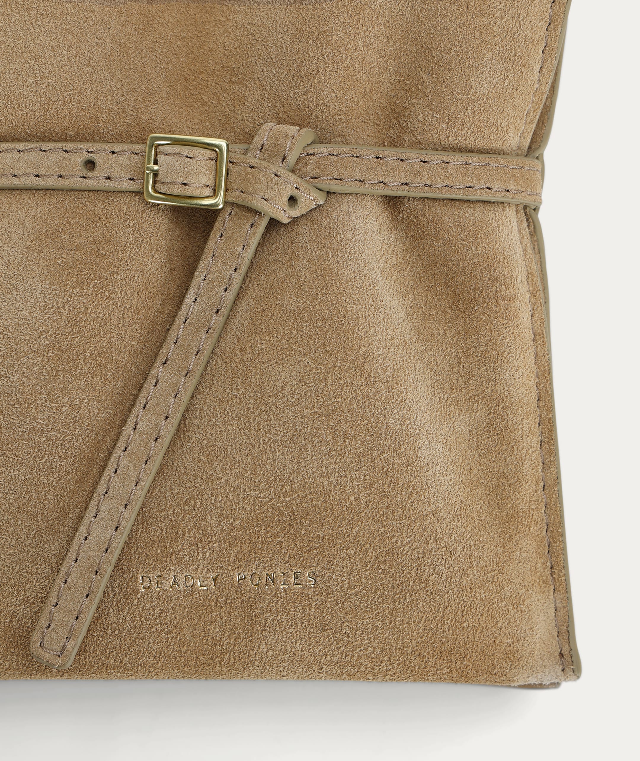 Deadly Ponies - Mr Penny Pouchette - Oat Suede