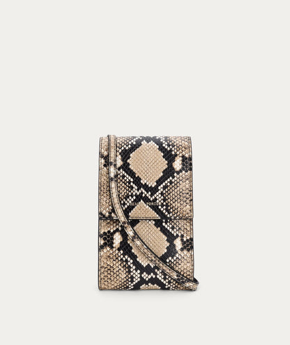 Deadly Ponies - Poucheroo - Leather Strap - Birch Python