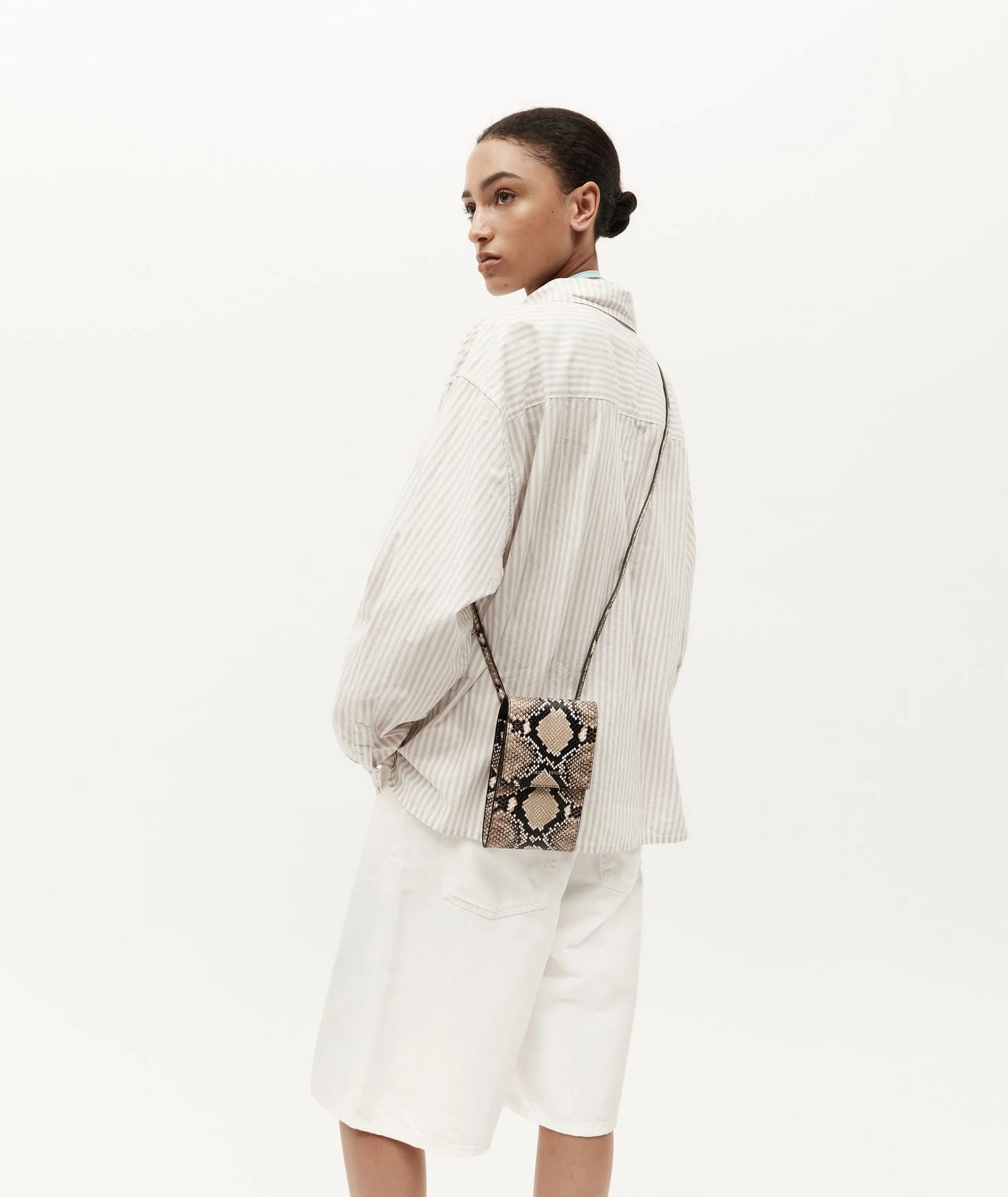Deadly Ponies - Poucheroo - Leather Strap - Birch Python
