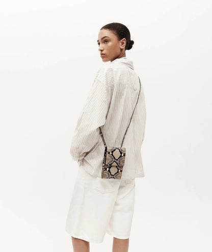 Deadly Ponies - Poucheroo - Leather Strap - Birch Python