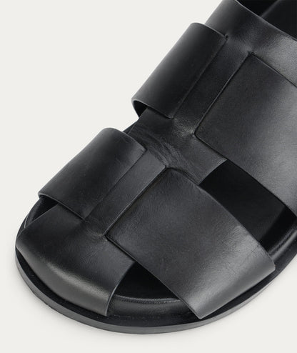 Deadly Ponies - Triton Sandal - Black