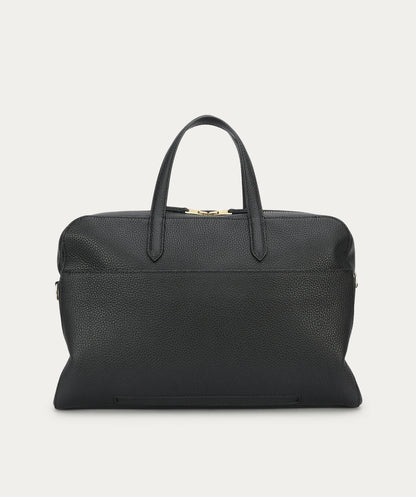 DEADLY PONIES - ZORRO BRIEFCASE - BLACK/BRASS