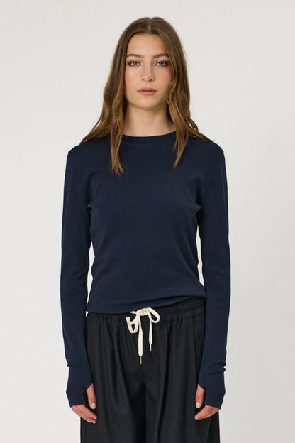 Remain - Denver Long Sleeve - Indigo
