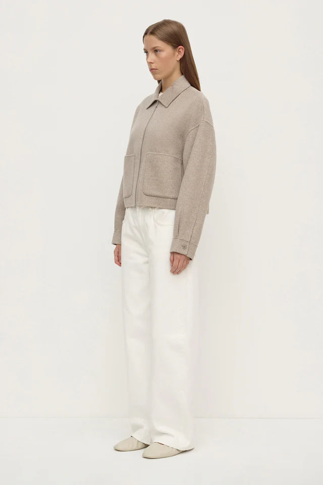 Assembly Label - Dallas Wool Jacket - Pebble