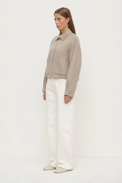 Assembly Label - Dallas Wool Jacket - Pebble
