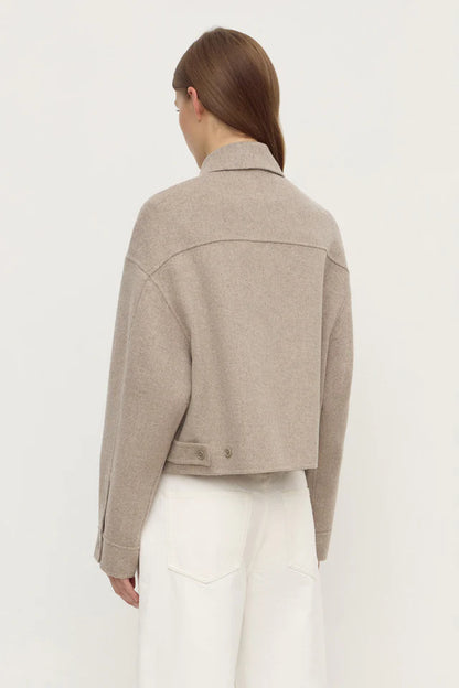 Assembly Label - Dallas Wool Jacket - Pebble