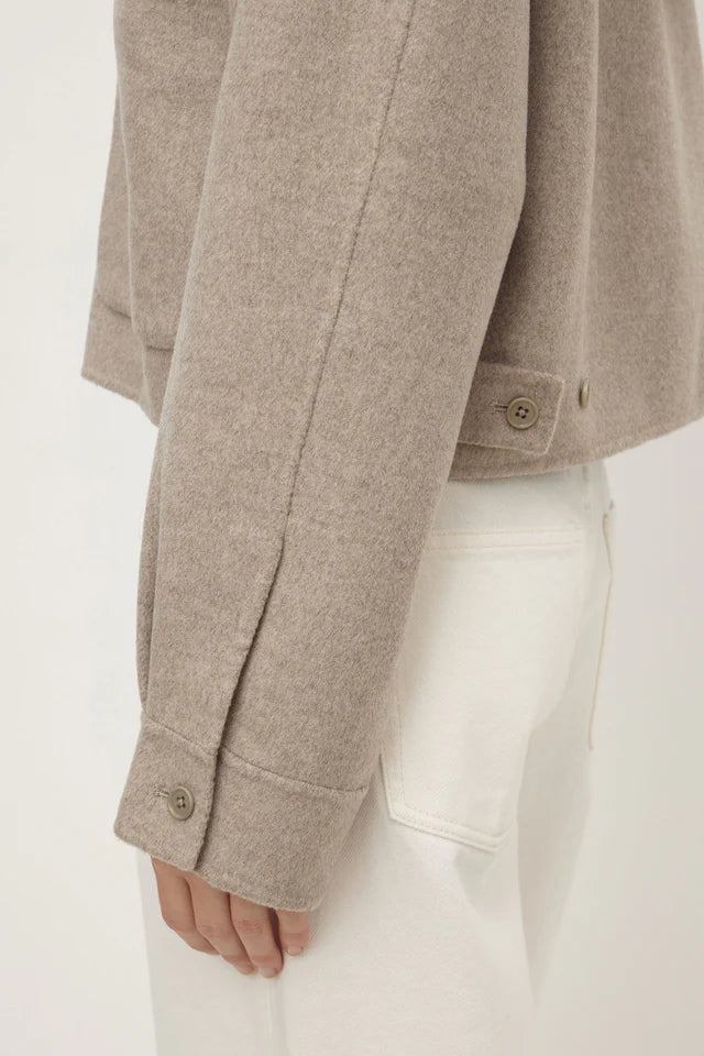 Assembly Label - Dallas Wool Jacket - Pebble