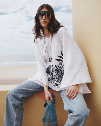 Hansen &amp; Gretel - Emma Embellished Kaftan