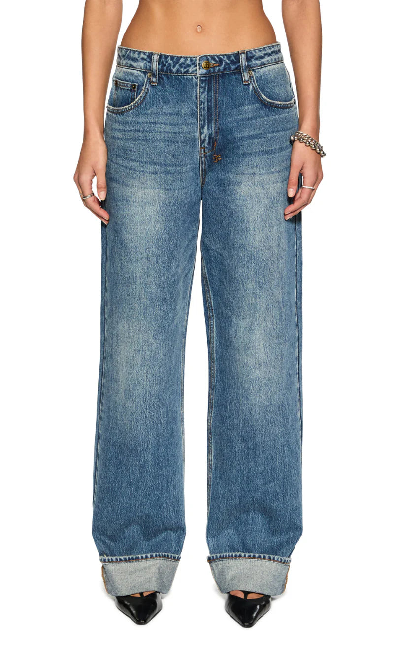 Ksubi - Low Rider Jeans Cuffed Aged