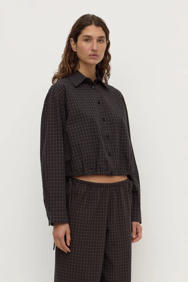 Assembly Label - Eddie Check Shirt - Brown/Black