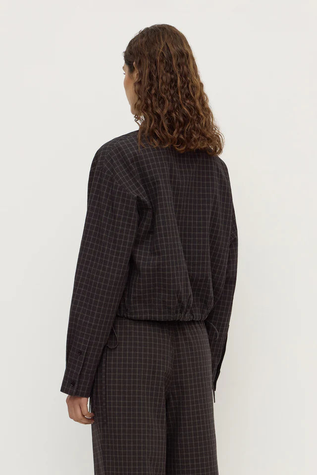 Assembly Label - Brushed Cotton Jacket - Black