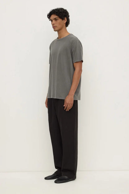 Assembly Label - Elijah Tee - Washed Charcoal