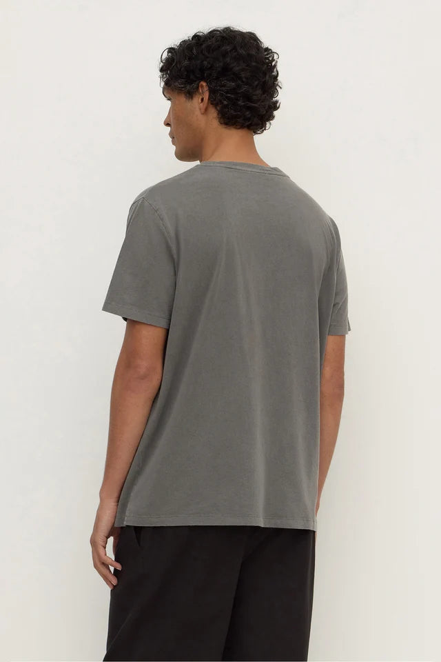 Assembly Label - Elijah Tee - Washed Charcoal
