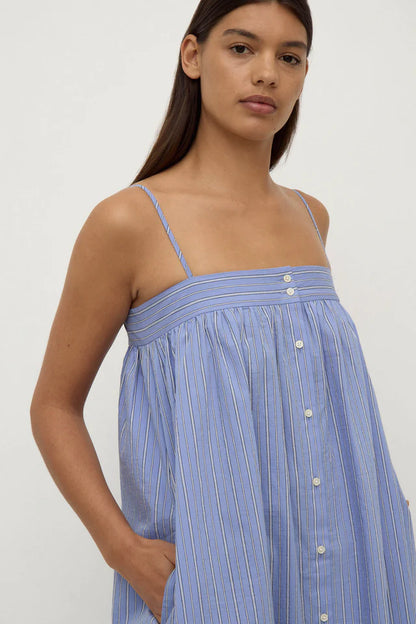 Assembly Label - Erina Stripe Maxi Dress - Blue/White Stripe