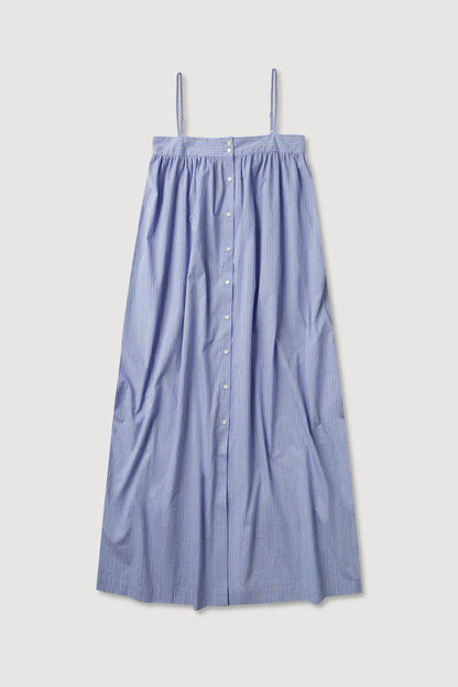 Assembly Label - Erina Stripe Maxi Dress - Blue/White Stripe