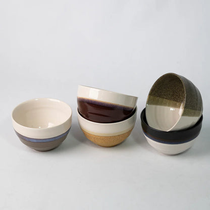 Naibu - Earthy Tones &amp; White Bowl Set