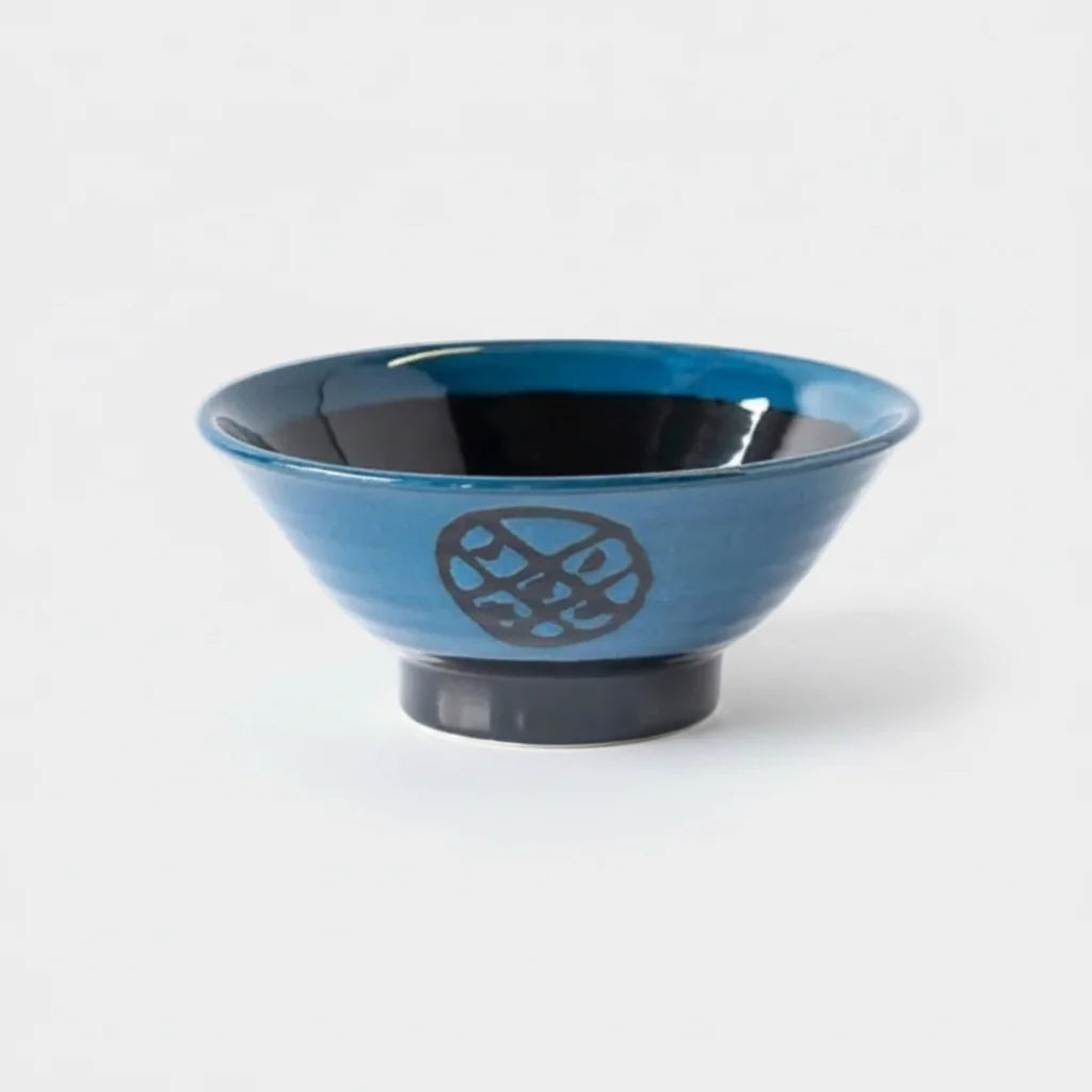 NAIBU - BLUE V SHAPE UDON BOWL