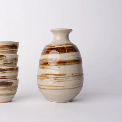 Naibu - Earth Swirl Sake Set