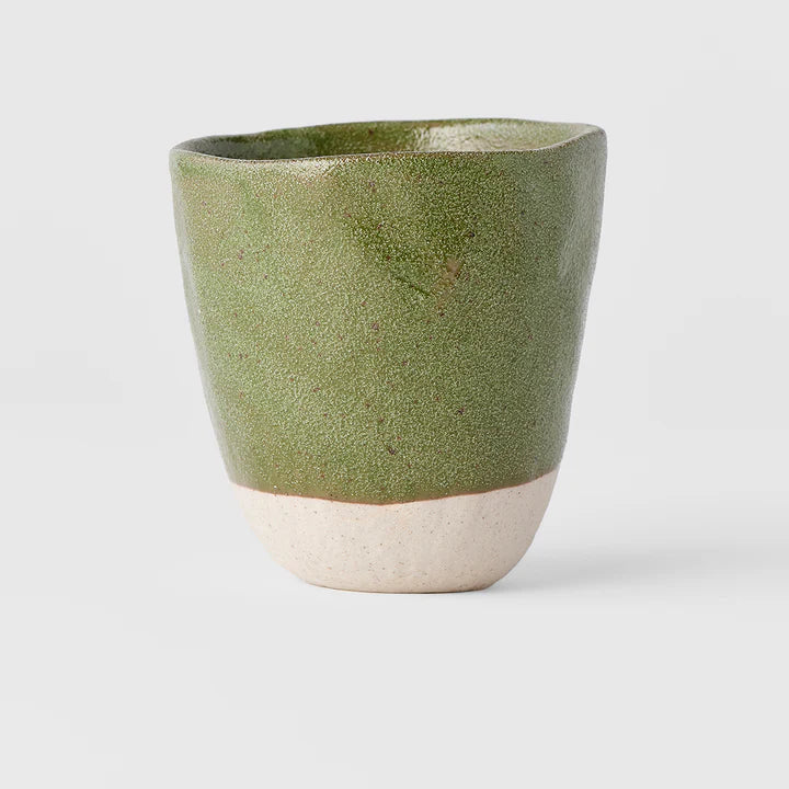 Naibu - Green Lopsided Large Mug