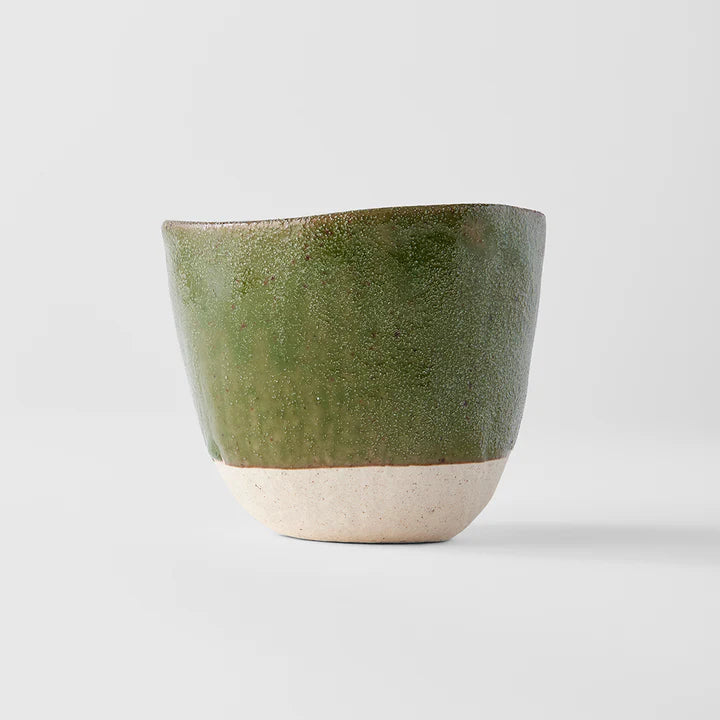 Naibu - Matcha Green Lopsided Tea Mug