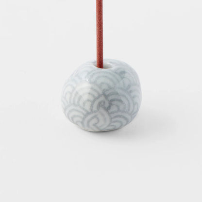 Naibu - Grey Wave Incense Stand