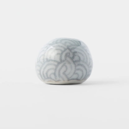 Naibu - Grey Wave Incense Stand