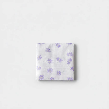 NAIBU - Autumn Cherry Blossom Face Cloth in Purple