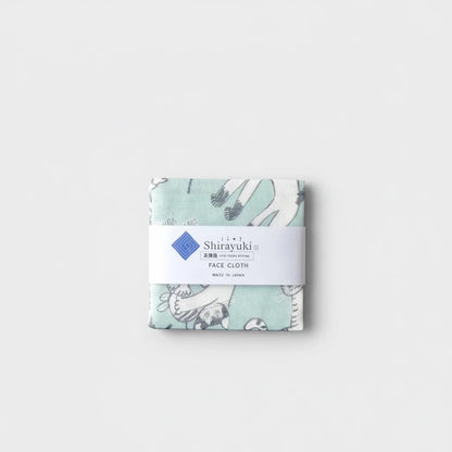 NAIBU - CATS FACE CLOTH IN BLUE