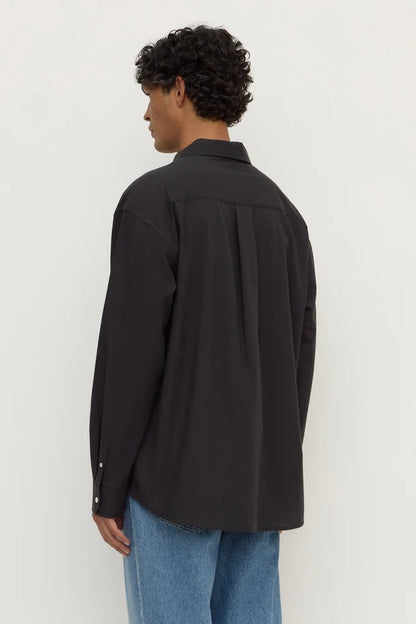 Assembly Label - Franco Long Sleeve Shirt - Black