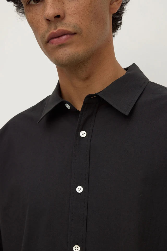 Assembly Label - Franco Long Sleeve Shirt - Black