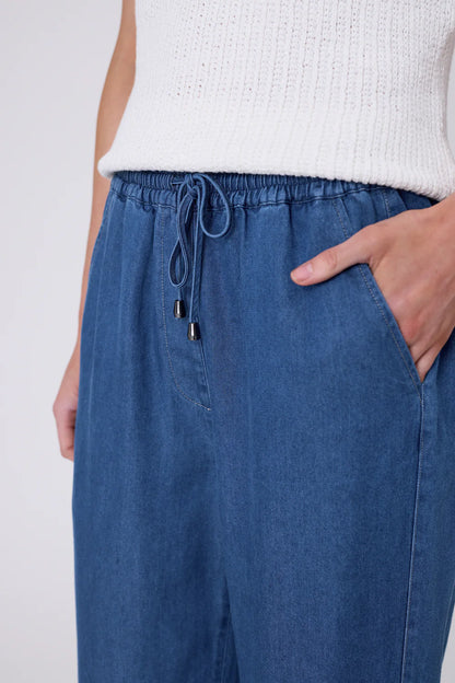 Marlow - Fresco Pant - Mid Wash
