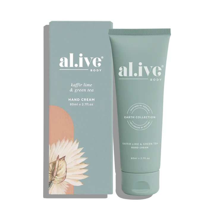 al.live - Hand Cream - Kaffir Lime &amp; Green Tea