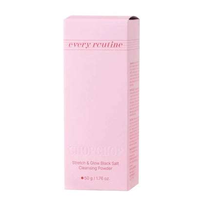 Every Routine - Strech and Glow Black Salt Cleansing Powder 50g