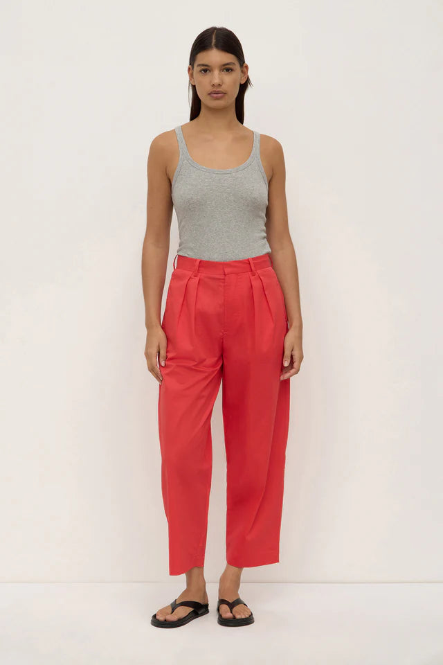 Assembly Label - Geno Poplin Pant - Chilli